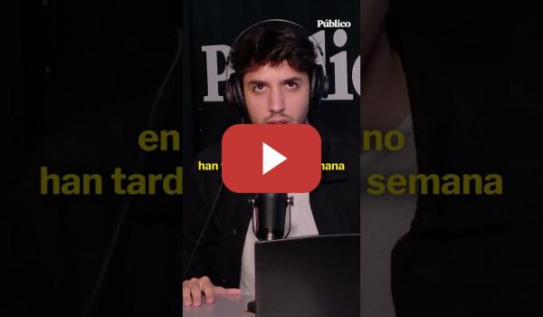 Embedded thumbnail for &quot;Luego nos echaremos las manos a la cabeza por la imagen de la Justicia&quot;: la opinión de Chema Molina