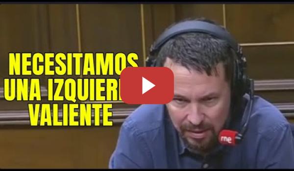 Embedded thumbnail for Gran análisis de Pablo Iglesias sobre la actualidad Política en RNE