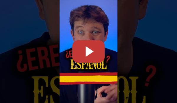 Embedded thumbnail for ¿Eres español?