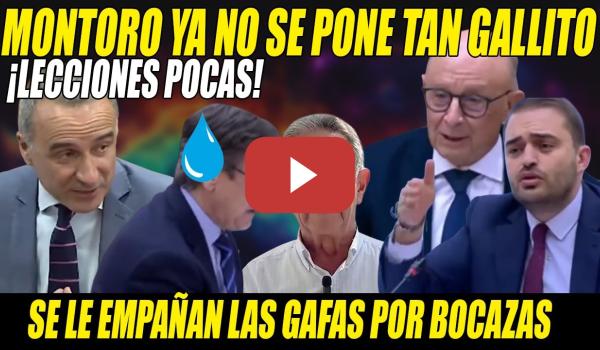 Embedded thumbnail for Le CIERRAN la BOCA a Montoro y Hernando🔥¡Imagínense lo q IBAN HACIENDO, CHULO!🔥Les BAJAN los HUMOS