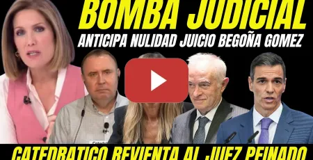 Embedded thumbnail for BOMBAZO BEGOÑA GÓMEZ "SILIVA INTXAURRONDO REVIENTA AUTO JUEZ PEINADO" CATEDRATICO SUELTA BOMBAZO