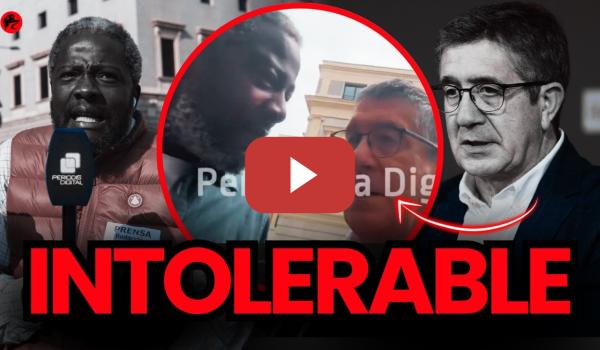 Embedded thumbnail for El ultra Ndongo vuelve a acosar a Patxi López en plena calle... y le dice esto