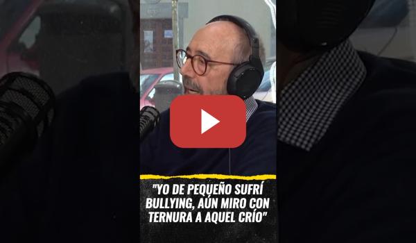 Embedded thumbnail for "De pequeño sufrí bullying, aún miro con ternura a aquel crío", Miguel Rellán en CARNE CRUDA
