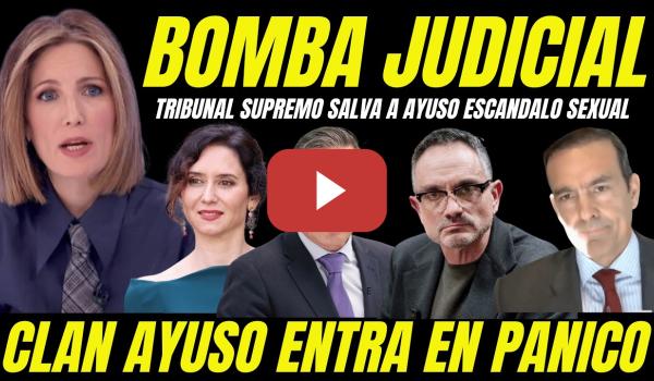 Embedded thumbnail for TRIBUNAL SUPREMO SALVA A AYUSO ESCÁNDALO ACOSO SEXUAL "ALCALDE DE MÓSTOLES DEL PP IMPUTADO"