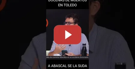 Embedded thumbnail for VOX SIGUE SU CAMPAÑA USANDO LOS MUERTOS DEL ACCIDENTE DE TREN EN TOLEDO