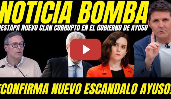 Embedded thumbnail for 🚨 ¡ESCÁNDALO BRUTAL! DESTAPAN NUEVO CLAN CORRUPTO EN EL GOBIERNO DE AYUSO: ''LOS PANCETOS''