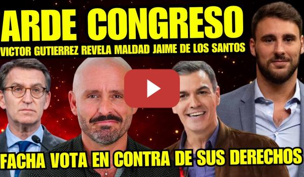 Embedded thumbnail for VICTOR GUTIÉRREZ DENUNCIA a JAIME DE LOS SANTOS FRENTE AL CONGRESO por TRAICIONAR SUS DERECHOS