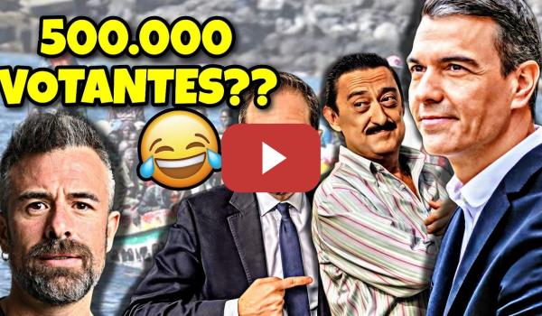 Embedded thumbnail for Pedro SÁNCHEZ regularizará a 500.000 inmigrantes, y tu CUÑADO tiene MIEDO