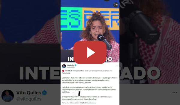 Embedded thumbnail for Vito Quiles se achanta en Navarra