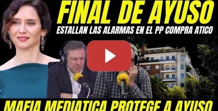 Embedded thumbnail for ALARMA EN EL PP "FILTRACIÓN ANTICIPA FIN DE AYUSO" DESTAPAN MAFIA MEDIÁTICA QUE PROTEGE A AYUSO