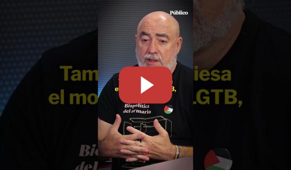Embedded thumbnail for Javier Sáez: &quot;Parte del movimiento ha sido absorbido por la idea de ganar dinero, despolitizada&quot;