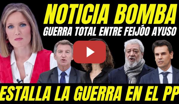 Embedded thumbnail for GUERRA EN GÉNOVA FEIJÓO AYUSO &quot;EL PP RECHAZA ALBERTO QUIRÓN Y MIGUEL ÁNGEL RODRÍGUEZ&quot;