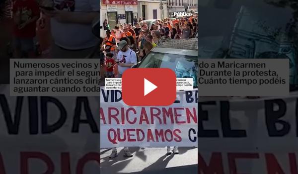 Embedded thumbnail for Apoyo masivo a Maricarmen frente al desahucio: "Es parasitismo, no meritocracia"