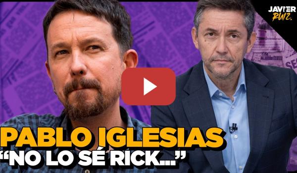 Embedded thumbnail for "Ya han condenado a Zapatero" | Entrevisto a Pablo Iglesias.