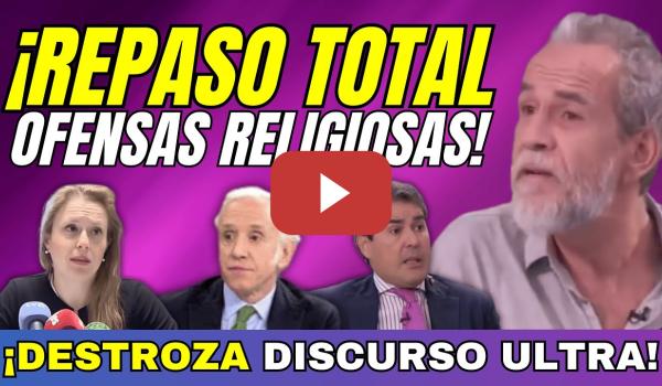Embedded thumbnail for WILLY TOLEDO DESTROZA A UN TERTULIANO DE OK DIARIO EN DIRECTO, OFENSAS RELIGIOSAS