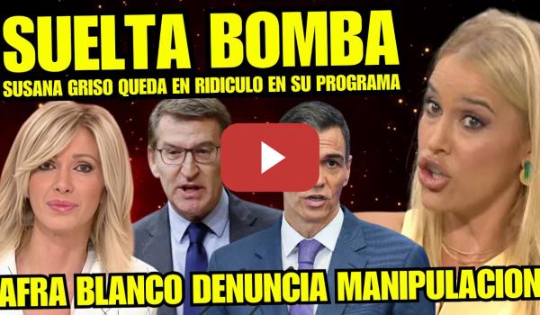 Embedded thumbnail for LINCHAN A SUSANA GRISO POR SU DEFENDER CANCER DE FEIJOO "AFRA BLANCO LA PONE EN SU SITIO"