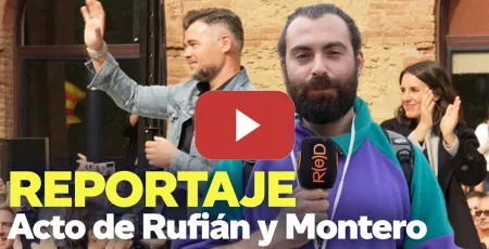 Embedded thumbnail for Reportaje Exclusivo: Gabriel Rufián e Irene Montero, primer acto en Nou Barris