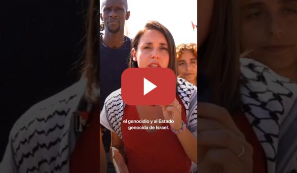 Embedded thumbnail for Flotilla Global Sumud parte con militantes de Podemos para romper el bloqueo genocida israelí #gaza