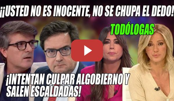 Embedded thumbnail for ZAS💢Salen ESCALDADAS Susanna Griso y García x SEÑALAR al GOBIERNO💢Tensión con López y Morales