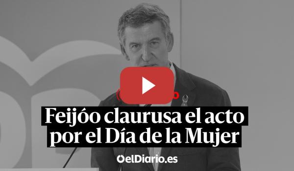 Embedded thumbnail for 🔴 DIRECTO | Feijóo clausura el acto del PP con motivo del Día Internacional de las Mujeres