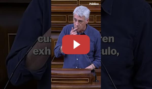 Embedded thumbnail for Oskar Matute defiende a los activistats de la Global Sumud Flotilla y recrimina la inacción de la UE