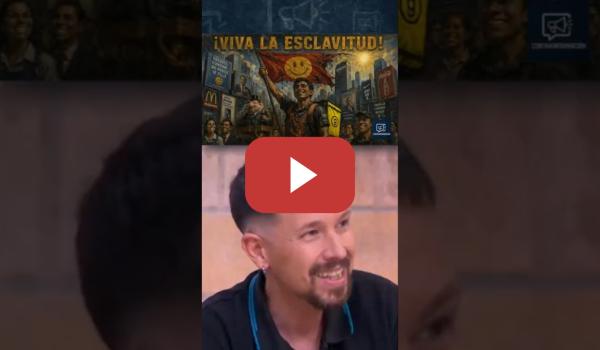 Embedded thumbnail for IGLESIAS RETRATA LA SUMISIÓN 💥 de los que besan el látigo