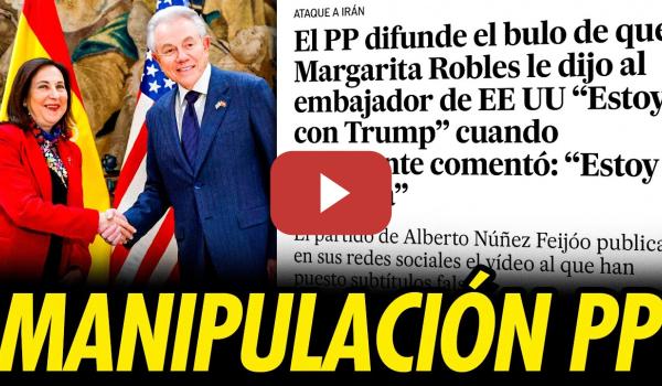Embedded thumbnail for MANIPULACIÓN TOTAL: EL BULO DEL PP SOBRE MARGARITA ROBLES