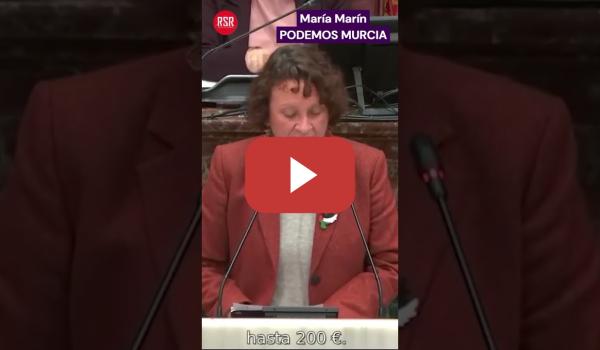 Embedded thumbnail for María Marín desmontando a VOX Murcia