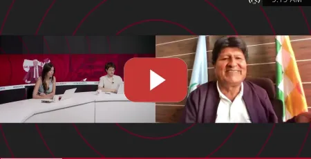 Embedded thumbnail for Evo Morales en Sinsonte: "Hay instrucciones de EEUU de liberar a Cerimedo"