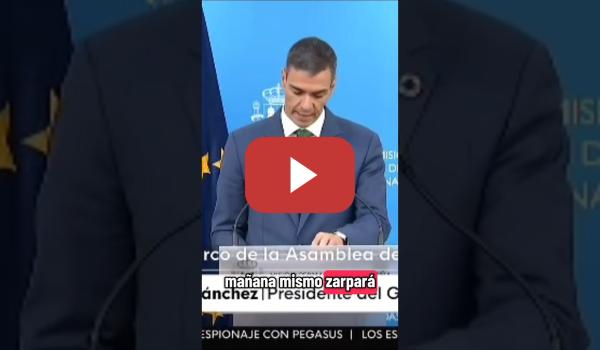 Embedded thumbnail for Podemos exige PROTECCIÓN MILITAR A LA FLOTILLA y Pedro Sánchez LO HACE