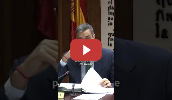 Embedded thumbnail for Sánchez denuncia el señalamiento a su pareja: “Es una estrategia común en la ultraderecha”
