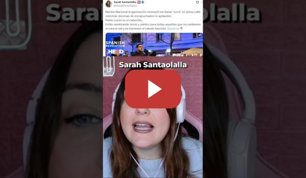 Embedded thumbnail for LA MANADA NE0NAZ1 TIENE EL PASO LIBRE 🐺 Marina Lobo denuncia la impunidad que ampara a los v10lent0s