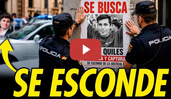 Embedded thumbnail for VITO QUILES EN BUSCA Y CAPTURA, SE ESCONDE DE LA JUSTICIA