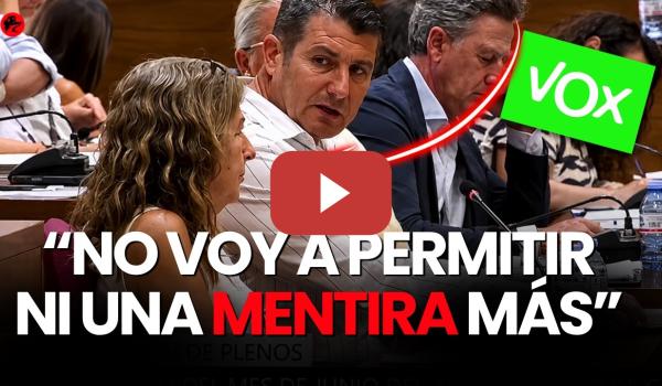 Embedded thumbnail for Una concejala de VOX EXPLOTA contra su propio compañero en pleno discurso