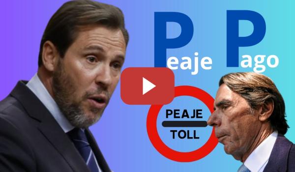 Embedded thumbnail for Europa señaló que Aznar prorrogaba el Peaje de las Autopistas para Venderlas / Óscar Puente