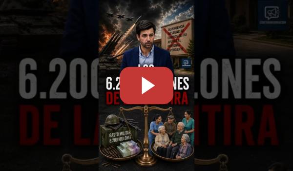 Embedded thumbnail for PODEMOS DESMONTA AL GOBIERNO  💣 Los 6.200 millones de dependencia van a la guerra