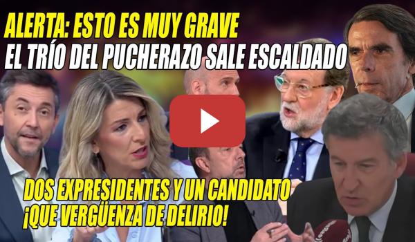 Embedded thumbnail for REPASO TOTAL al TRÍO del PUCHERAZO de Javier Ruiz y Yolanda Díaz💥¡En GALICIA VOTÓ gente FALL3C1DA!