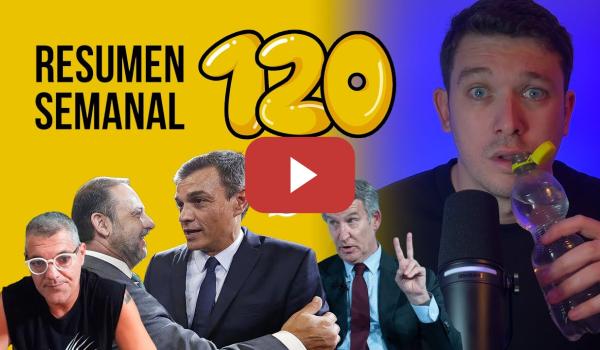 Embedded thumbnail for Mensajes de Sánchez y Ábalos, cónclave del PP, Mujica, Frank Cuesta y Eurovisión #ResumenSemanal 120