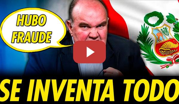 Embedded thumbnail for LÓPEZ ALIAGA, EL SOCIO DE VOX SE INVENTA FRAUDE TRAS QUEDAR FUERA DE LA CARRERA PRESIDENCIAL