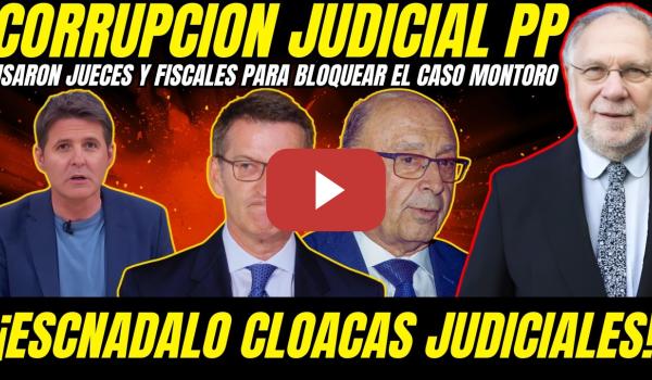 Embedded thumbnail for 🚨 ALERTA JUDICIAL: EL PP USÓ A JUECES Y FISCALES PARA INTENTAR PARALIZAR EL CASO MONTORO