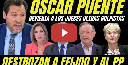 Embedded thumbnail for SILVIA INTXAURRONDO ENTREVISTA A ÓSCAR PUENTE Y REVIENTAN A FEIJÓO Y JUECES ULTRAS TRIBUNAL SUPREMO