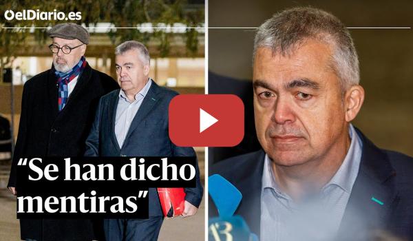 Embedded thumbnail for Santos Cerdán sale de la cárcel casi cinco meses después: “Se han dicho mentiras”