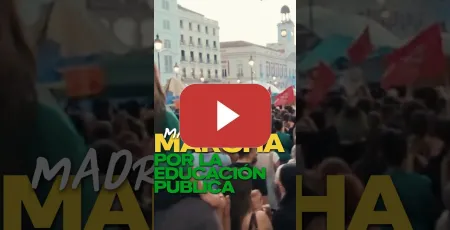 Embedded thumbnail for Marcha por la educación pública en Madrid