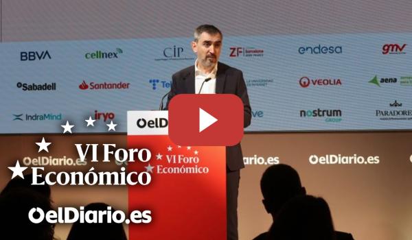 Embedded thumbnail for 🟡 Ignacio Escolar da la bienvenida a la segunda jornada de la 'VI edición del Foro Económico'