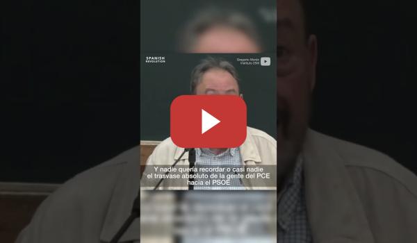 Embedded thumbnail for Gregorio Morán y la farsa de la transición