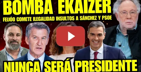 Embedded thumbnail for ERNESTO EKAIZER SUELTA BOMBAZO POR FUTURO PRESIDENTE FEIJÓO "ES UN RIDÍCULO NO LLEGARÁ A NADA"