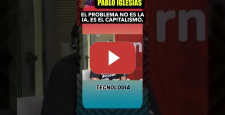 Embedded thumbnail for Pablo Iglesias, el problema no es la IA, es el capitalismo.