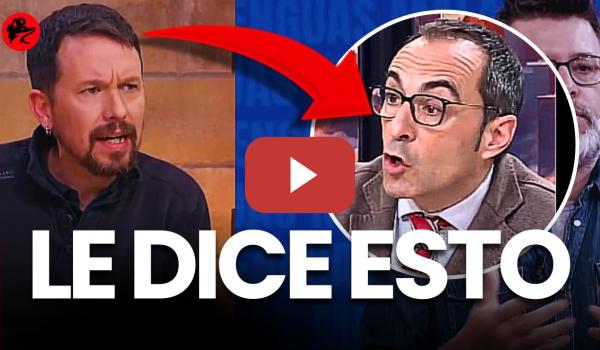 Embedded thumbnail for El enfado de Pablo Iglesias con este periodista de derechas