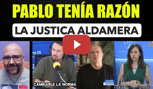 Embedded thumbnail for Ione Belarra durísima con el PSOE. Pablo Iglesias tenía razón. Justicia Aldamera