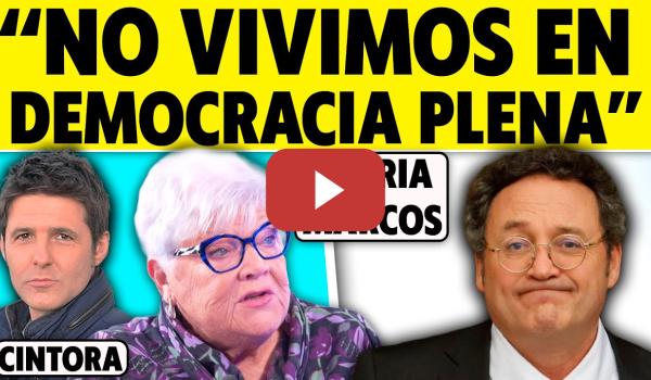 Embedded thumbnail for &quot;ME PREOCUPA EL PAÍS QUE VAMOS A DEJAR&quot;. GLORIA MARCOS OPINA SOBRE LA CONDENA AL FISCAL GENERAL